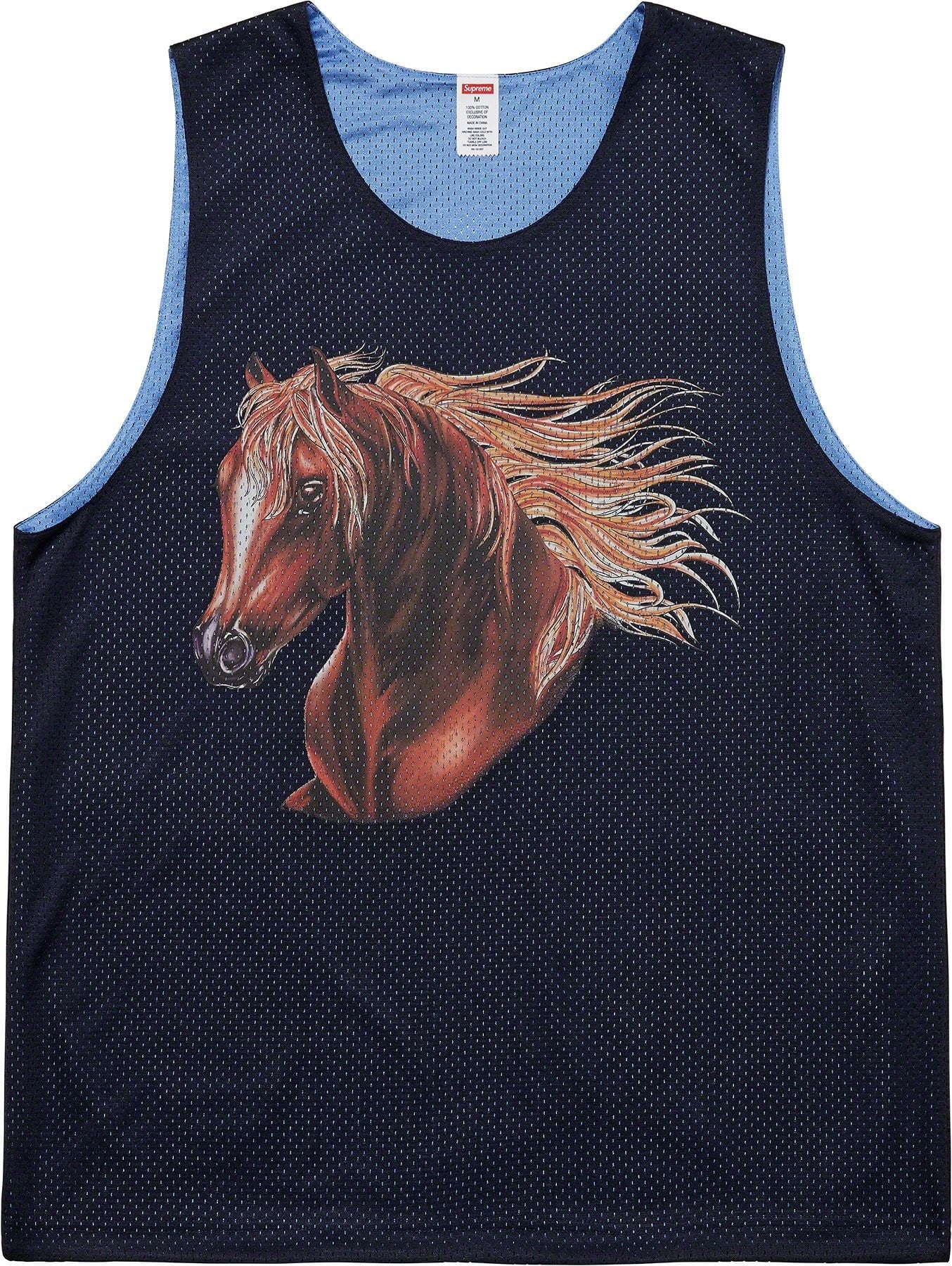 Mustang Reversible Basketball Jersey view 12